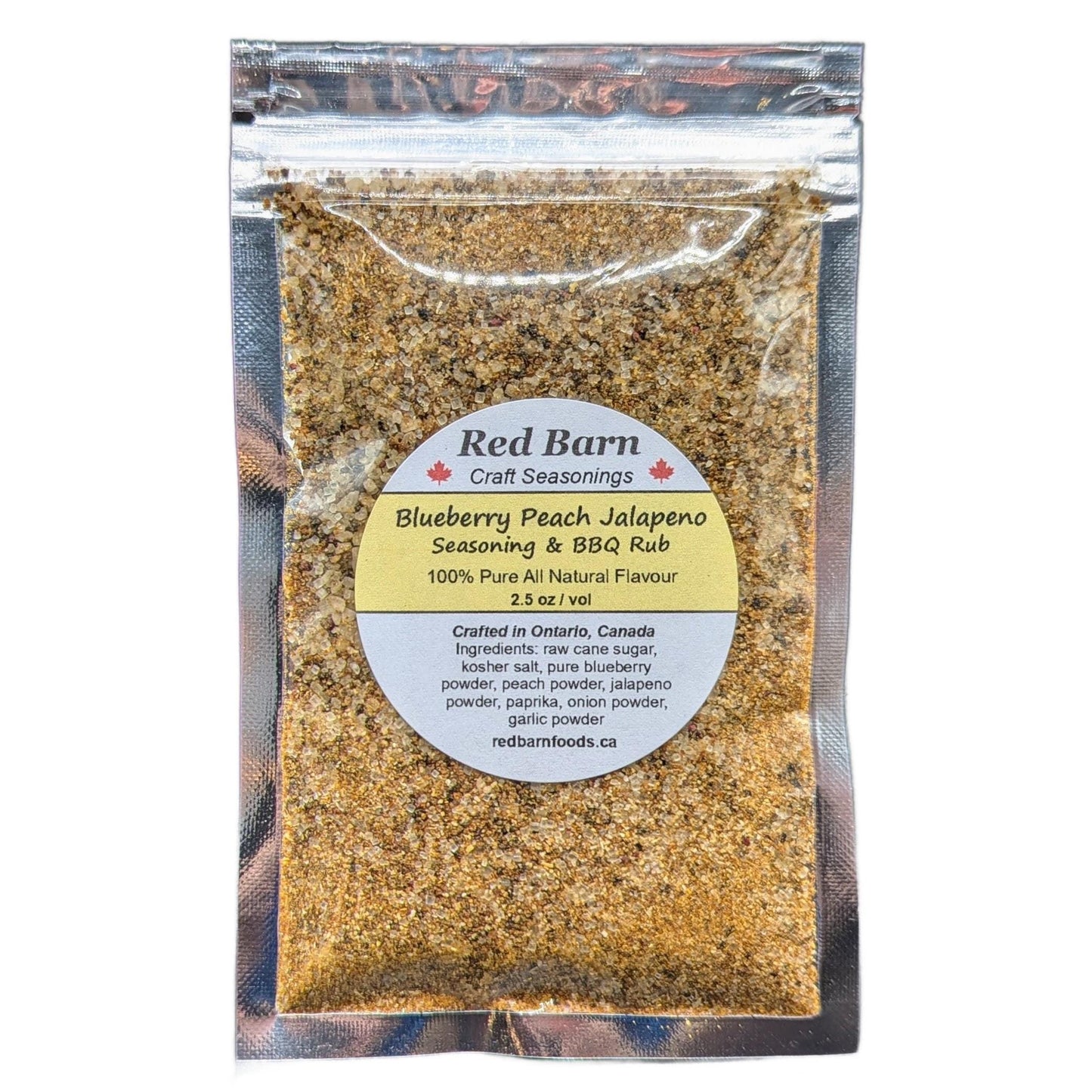 Blueberry Peach Jalapeno Seasoning + BBQ Rub