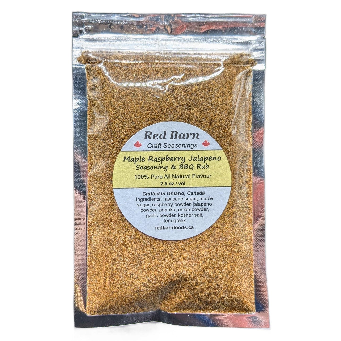 maple raspberry jalapeno seasoning bbq rub