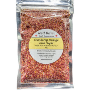 cranberry orange cane sugar